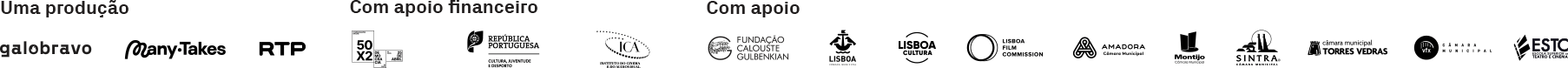Apoios e parceiros